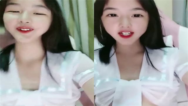 白皙甜妹浪叫挑逗，揉乳抠穴道具自慰高潮秀 海报