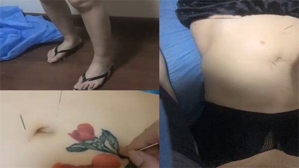 老中医SPA情欲理疗：精油全身按摩 针灸催情，深入扣逼高潮喷水 海报