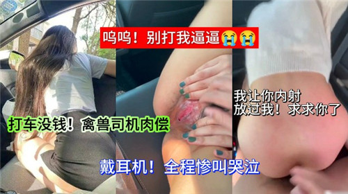 打车没钱禽兽司机肉偿 海报