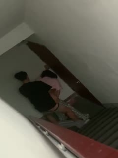 玩的就是心跳楼梯出口直接操 #户外 海报