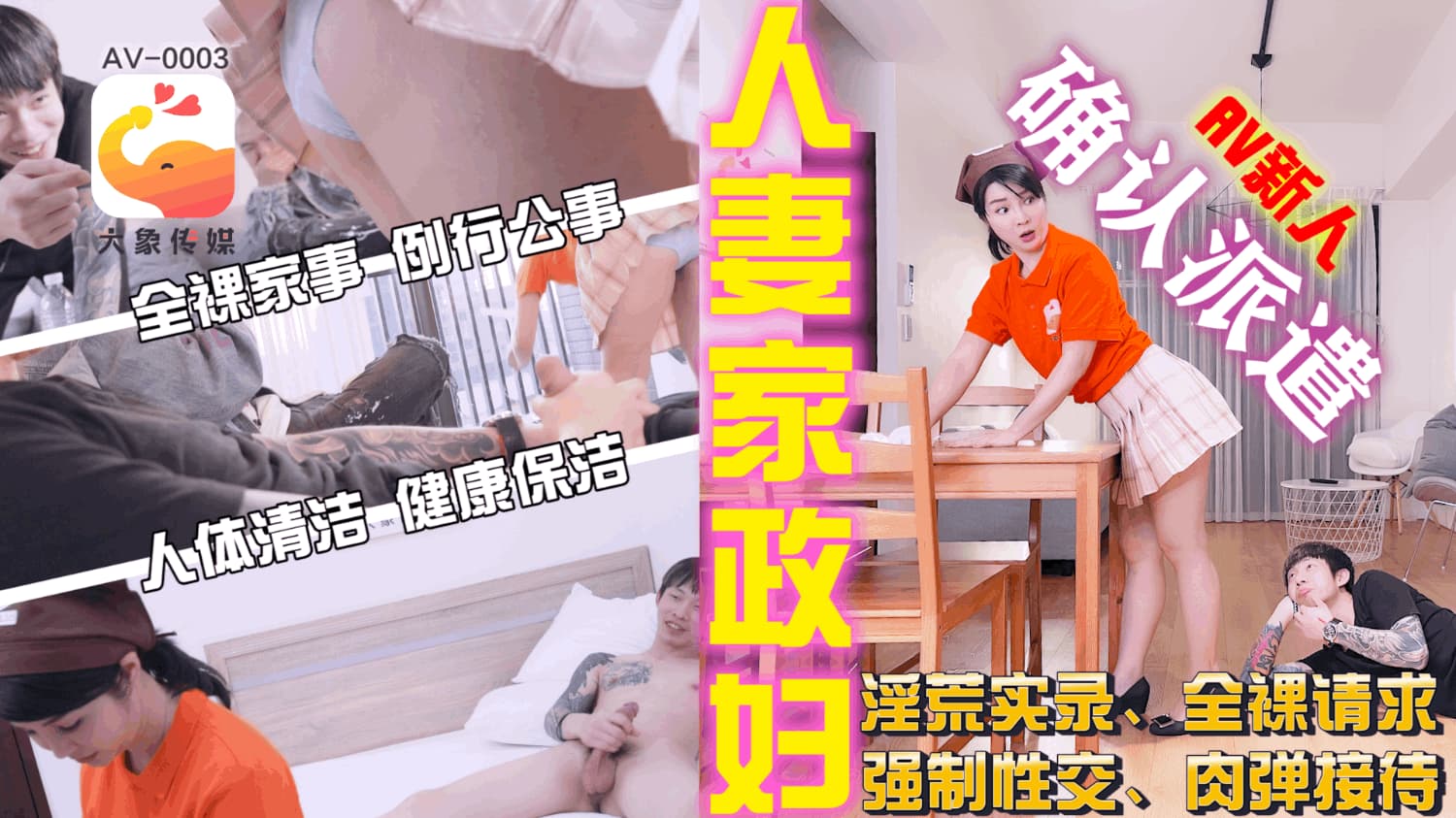 AV-0003 人妻家政婦 海报