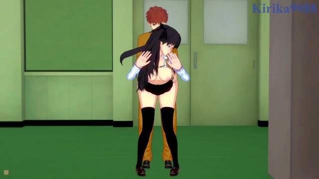 【3D】坂凛和士郎学校走廊里发生了深度的性关系 海报