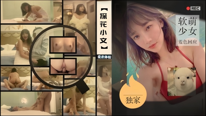 【小文探花】爱恋初体验软萌少女羞色回应 海报