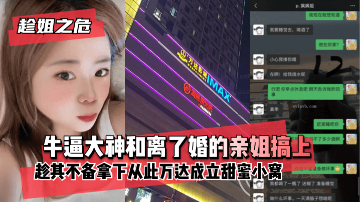 【趁姐之危】牛逼大神和离了婚的亲姐搞上趁其不备~拿下~从此万达成立甜蜜小窝 海报
