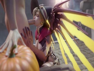 3D HENTAI GAME MERCY OVERWATCH COMPILATION 4 海报