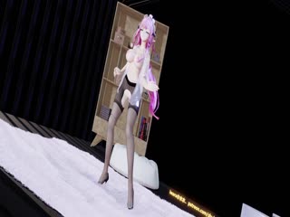 开档黑色妖精大兔兔布料EEVEE 第一百零九期 3k 海报