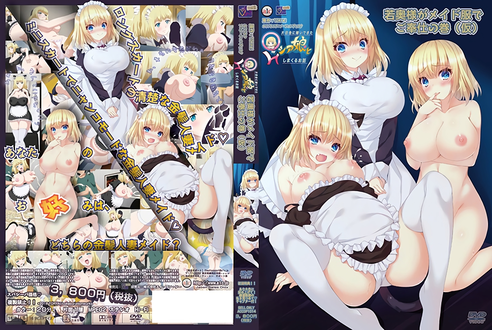 [201803] [Collaboration Works] 片田舎に嫁いできた○シア娘とHしまくるお話 若奥様がメイド服でご奉仕の巻（仮） 海报