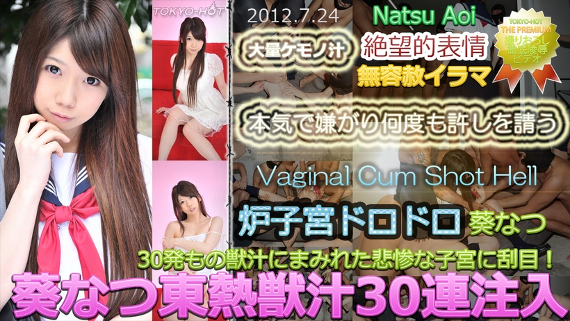 東京熱Tokyon0765葵なつ東熱獣汁30連注入 海报