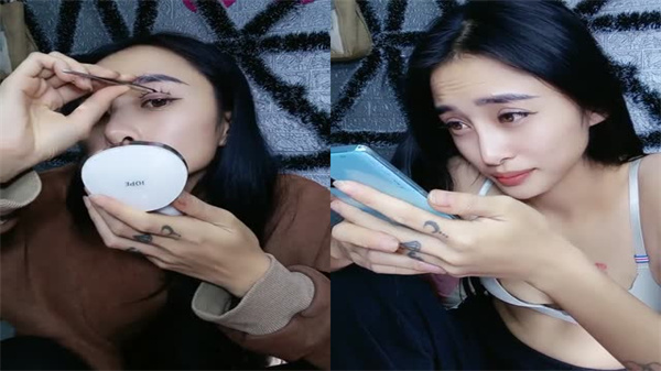 满背刺青辣妈全程露脸！夫妻激情直播啪啪大战，娇喘连连真实记录 海报
