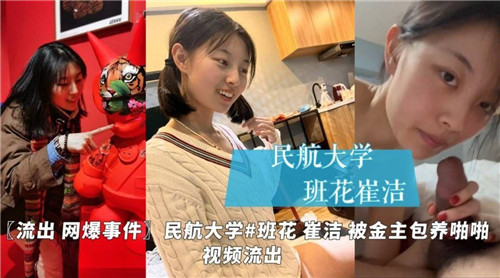网曝视频被金主包养得女大学生 海报