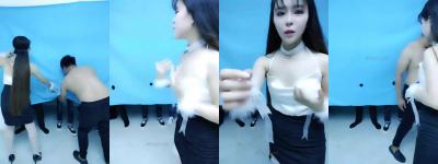【稀有剧情】美少女盲猜男友挑战！蒙眼口交抽插辨真身，失败沦陷多猛男轮流内射盛宴 海报